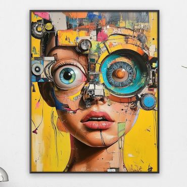 Arte Digital (IA) - Mirada Mecánica