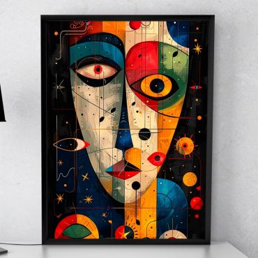 Arte Digital (IA) - Rostro del Universo