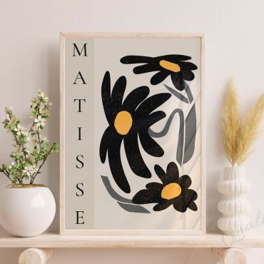 Cuadros de Henri Matisse - Flores en Silencio - Set de 2