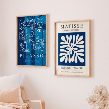 Cuadros de Henri Matisse - Iconos del Arte Moderno - Set de 3
