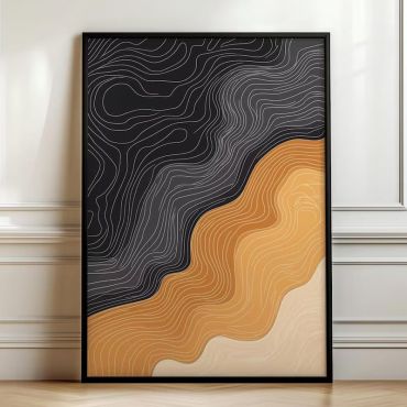Cuadros Abstractos - Armonía Terracota - Set de 3