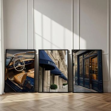 Cuadros Aesthetic - Perspectivas Urbanas - Set de 3