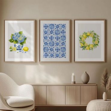 Cuadros para Comedor - Flores & Botánica - Set de 3