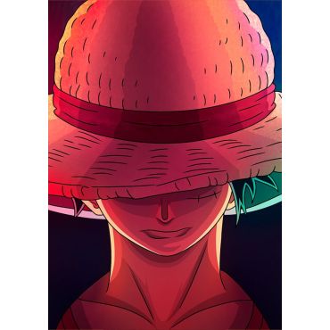 Pósters de One Piece - Capitán Luffy