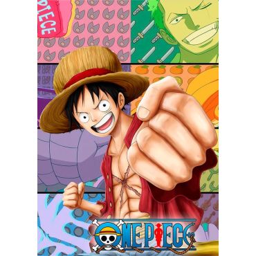 Pósters de One Piece - Nakama Luffy