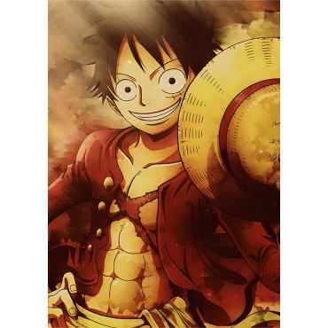 Pósters de One Piece - Sombrero de Paja