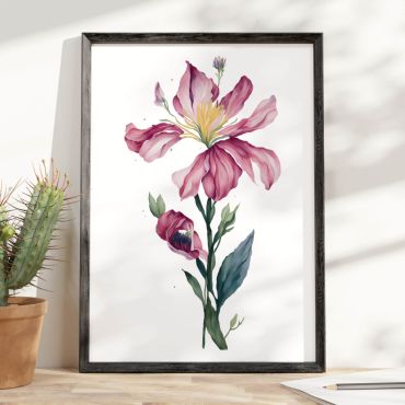Cuadros de flores - Trío de Rosas Eternas - Set de 3