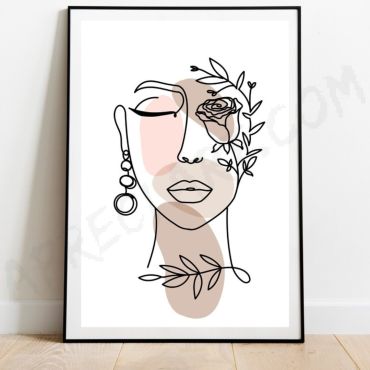 Cuadros de Arte Bohemio - Abstractismo Femenil