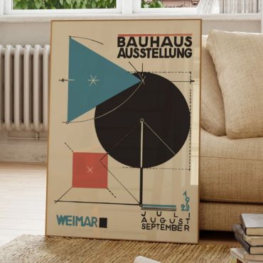 Cuadro Bauhaus - Exposición en Weimar