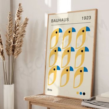 Cuadro Bauhaus - Pájaros 1923