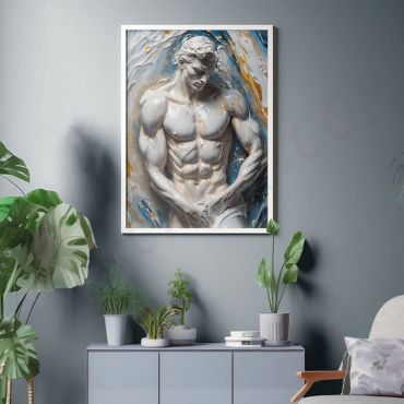 Cuadro de Estatua del Hombre