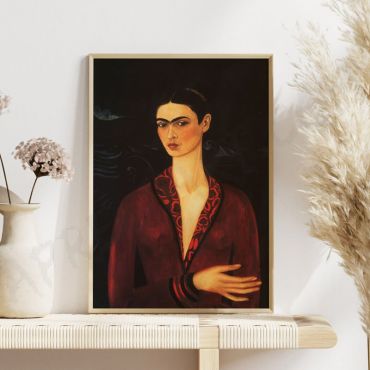 Cuadro de Frida Kahlo - El Autorretrato