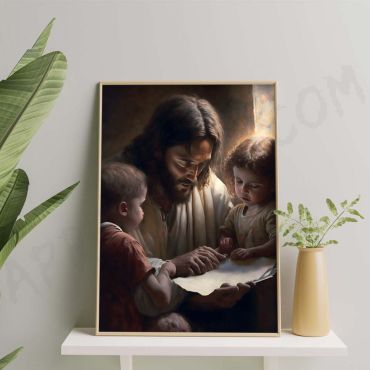 Cuadros Religiosos - Jesús Enseñando