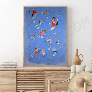 Cuadro de Wassily Kandinsky - Himmelblau