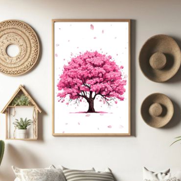 Cuadro Flor de Sakura