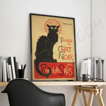 Cuadro Le Chat Noir