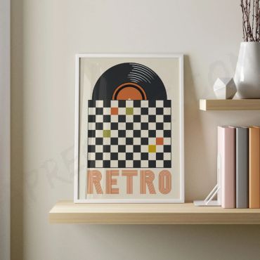 Cuadros Vintage - Retro de Vinilo