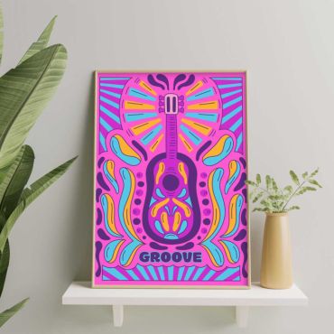 Cuadros Aesthetic - Groove Vibrante