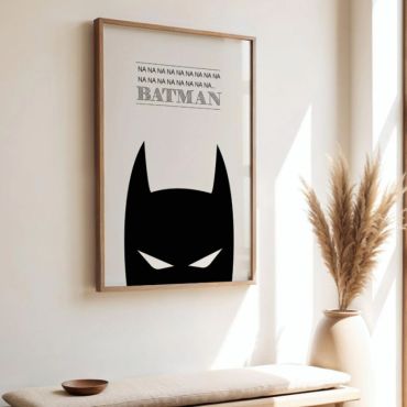 Cuadros Aesthetic - Silueta de Batman