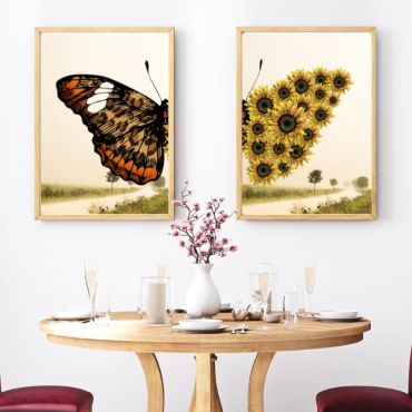 Cuadros con Mariposas - Arte Abstracto