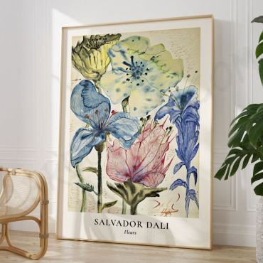 Cuadros de Salvador Dalí - Fleurs