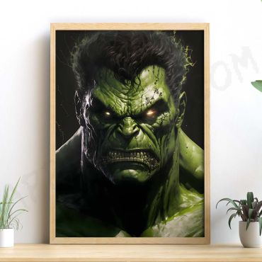 Cuadros de Superhéroes - Trío de Hulks - Set de 3