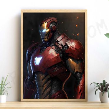 Cuadros de Superhéroes - Trío Iron Man - Set de 3