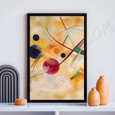 Cuadros de Wassily Kandinsky - Diseño Abstracto