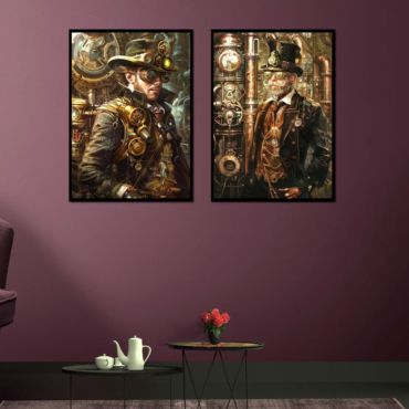 Cuadros Estilo Steampunk