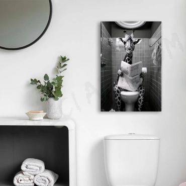Cuadros para Baños - Necesidades de Jirafa