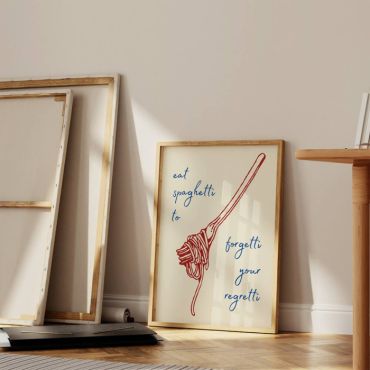 Cuadros para Comedor - Pasta Lovers