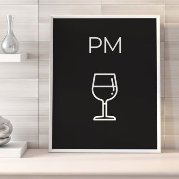 Cuadros para Comedor - Am & Pm - Set de 2