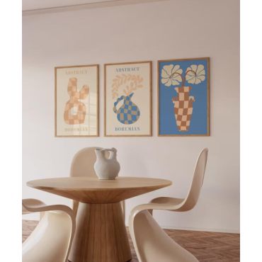 Cuadros para Comedor - Comedor Bohemio - Set de 3