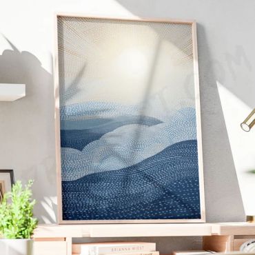 Cuadros para Sala - Mar de Puntos