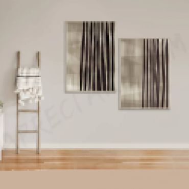 Cuadros para Sala - Minimalisto Moderno - Set de 2