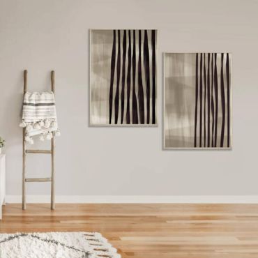 Cuadros para Sala - Minimalisto Moderno - Set de 2