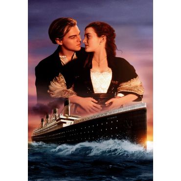 Póster Jack y Rose - Titanic