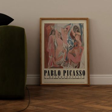 Cuadros de Famosos - Las Señoritas de Aviñón de Pablo Picasso