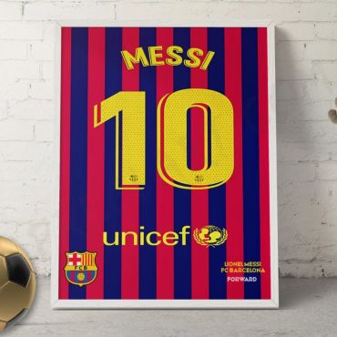 Cuadros de Messi - Colección Messi - Set de 4