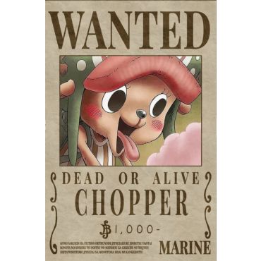 Póster One Piece chopper
