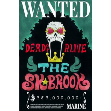 Póster One Piece The Brook