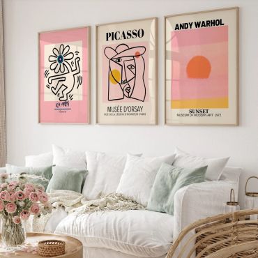Cuadros de Famosos - Sunset de Andy Warhol