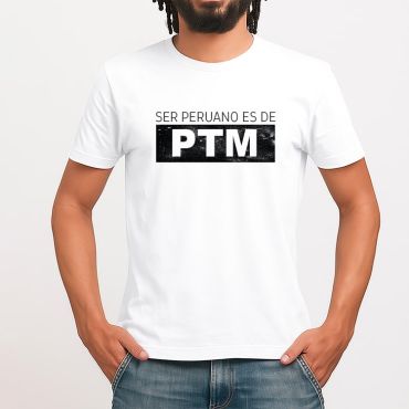 Polos Personalizados - Ser peruano es de PTM