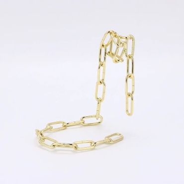 Porta Vino de Metal – Dorado Brillante