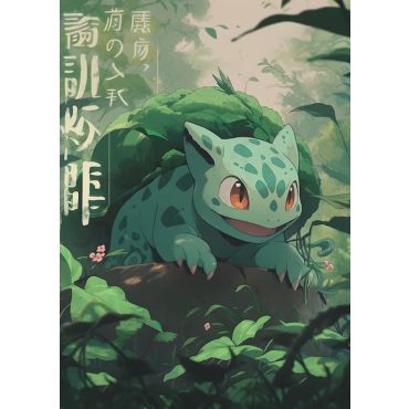 Póster Bulbasaur - Pokémon