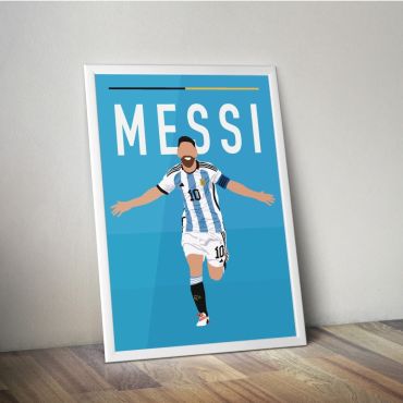 Cuadros de Fútbol - Estrellas del Fútbol - Set de 4