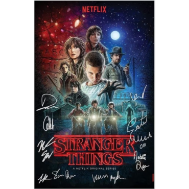 Póster de portada de Stranger Things 