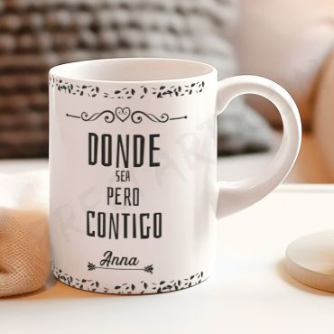 Taza Personalizada - Nombre y Dedicatoria