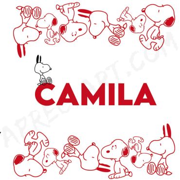 Taza personalizada - Snoopy Lamiendo