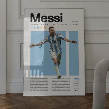 Cuadros de Fútbol - Trío Mundialista - Set de 3